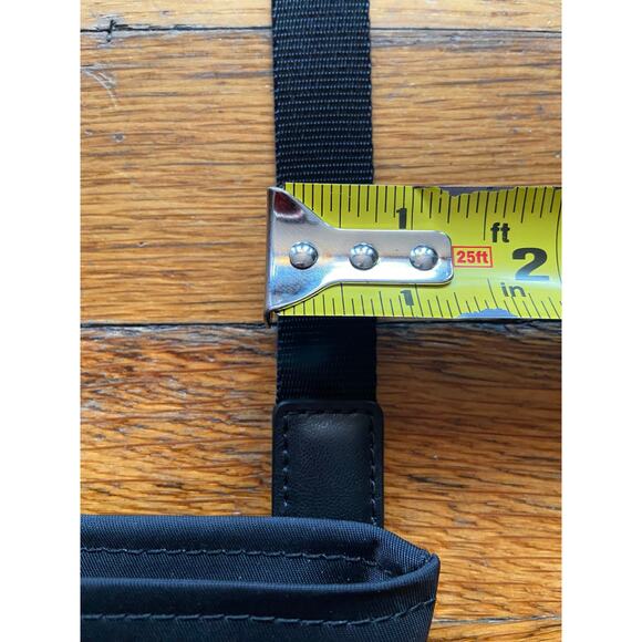 TUMI Mini Black Nylon Crossbody Bag - Picture 10 of 12